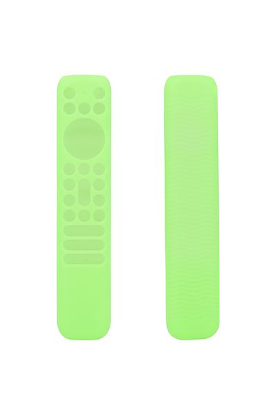 Choice Fluorescentgreen Silicone Remote Control Cover Case With Lanyard Anti Slip Television Remote Cover A