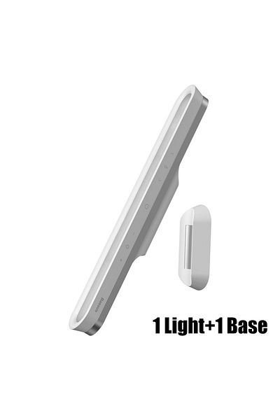 Baseus مصباح مكتب مغناطيسي معلق LED بقدرة 5 وات مع خاصية التعتيم بدون خطوات وبدون محول، مصباح طاولة قابل للشحن