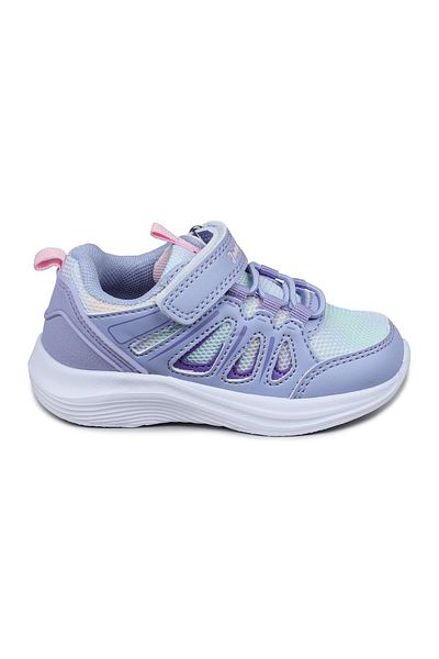 Jump 29183 Pantofi cu velcro liliac pentru fete. Tenisi casual