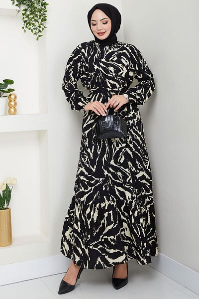hafsamina Φόρεμα Lisa Viscose, Κρέμα HM2687