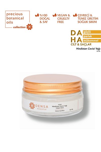 Densa Essential 100% Pure Coconut Oil Cold Pressed 50 ml