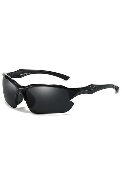 Choice Full Black Polarized Hiking Fishing Camping Cycling Sunglasses Fashion UV400 Climbing Driving Golf T