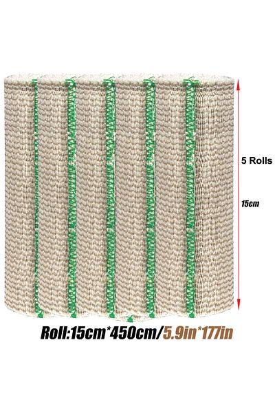 Choice 5 X 450 Cm (5 ROLLS) 5 Rolls Premium Elastic Bandage Wrap,cotton Latex Free Compression Bandage Wrap