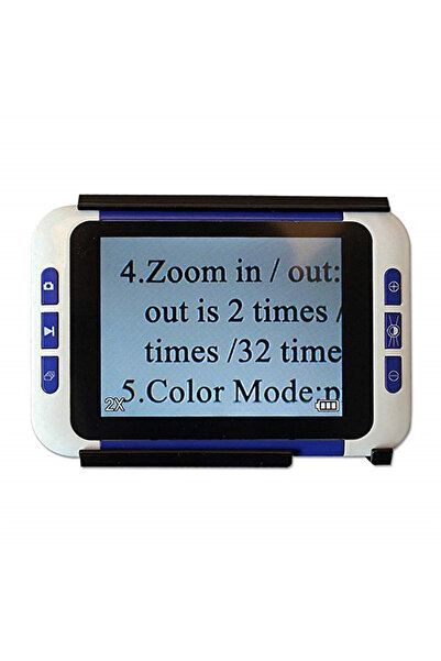 Choice مكبر قراءة إلكتروني رقمي ملون من BOBLOV 2-32X 3.5 بوصة LCD Lupa لمساعد...