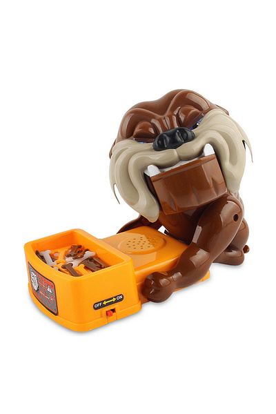 Choice With Card Bulldog Funny Prank Toys Don't Take Buster's Bones Bad Dog Chew Bone Action Games Parents