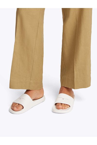 Tommy Hilfiger TJW BEDRUCKTE PU-POOL-SLIDE