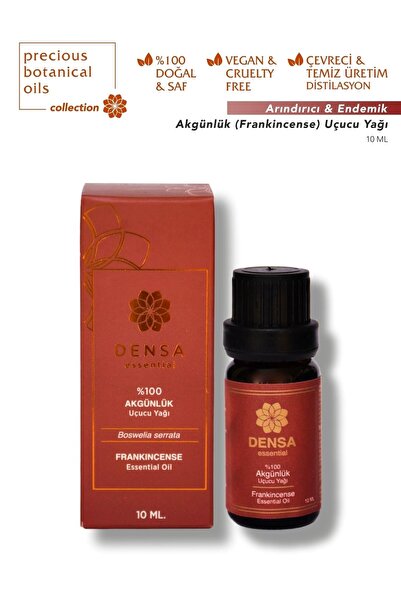 Densa Essential Akgünlük Uçucu Yağı %100 Saf ve Doğal 10 ml Difüzör Buhurdanlık Uyumlu