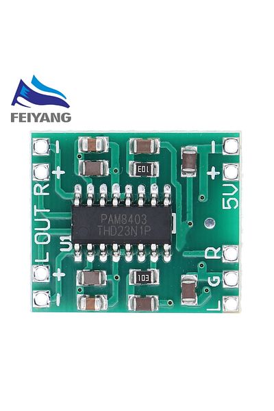 Choice Pam8403 Super Mini Digital Amplifier Board 2 * 3w Class D Digital Amplifier Board Efficient 2.5 T...