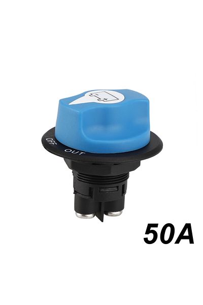 Choice 50A Car Battery Race Rally Switch 50 100 200 300A blue Battery Disconnector Isolator Cut Off Switch