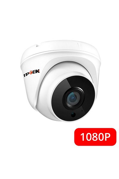 TPTEK كاميرا واي فاي 1080 بكسل متوافقة مع اللوائح الأوروبية بمقياس 2.8 مم، كاميرا مراقبة منزلية داخلية بقياس 2.8 مم