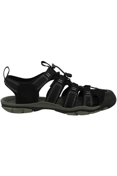 Keen 1008660 Clearwater CNX Herren Sandale Wassersportsandale Trekkingsandale Black/Gargoyle Schwarz/Grau