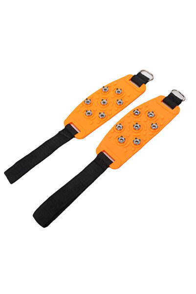 Choice برتقالي 1/2 زوج من مسامير الحذاء الشتوية، فيلكرو شتوي، مخلب الجليد، تس...