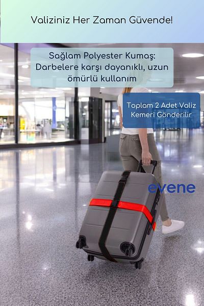 Evene Suitcase Belt Suitcase Belt Suitcase Lock Suitcase Lock Black Red Color