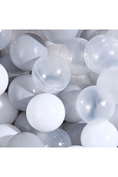 Choice ligraywhiteclear 100pcs 2.16 Inches Thicken Soft Plastic Crush Proof B...