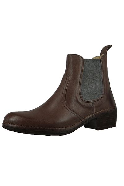 NEOSENS Damen Leder Stiefelette Ankle Boot Medoc Zinc Braun S-3077