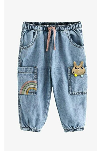 Butik Детски дънки с мотиви за момичета от новия сезон