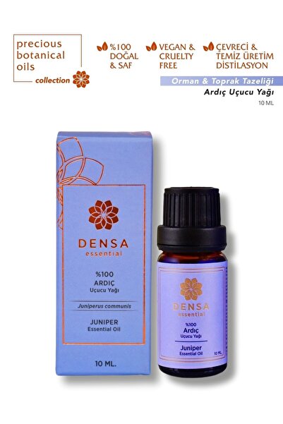 Densa Essential Ardıç Uçucu Yağı %100 Saf Doğal 10 ml Difüzör Buhurdanlık Uyumlu