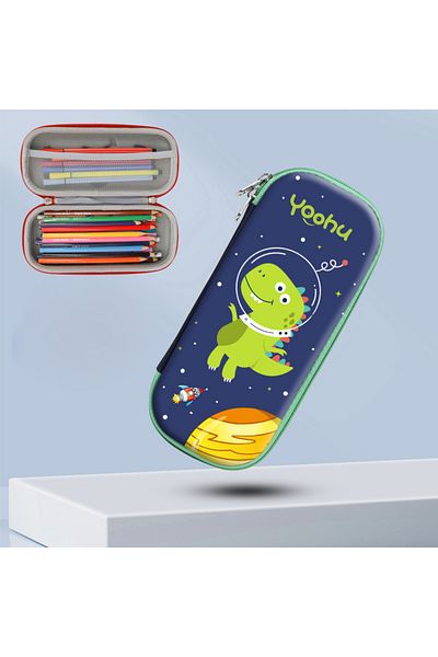 Choice J Cute pencil case cartoon pencil case pencil case bag large capacity pencil case bag stationery gif