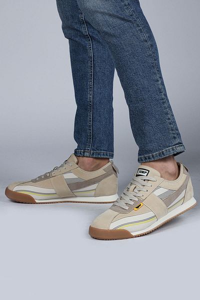 Jump 29072 Μπεζ - Γκρι Ανδρικό Sneaker Casual Sneakers