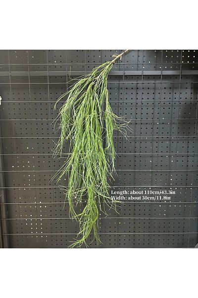 Choice Songzhenteng Huibai 1pc Artificial Hanging Green Plants Fake Rattan Wall Hanging Plastic Vine For Ho