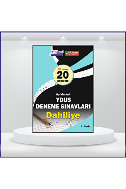 Klinisyen Tıp Kitabevleri Ydus Açıklamalı Dahiliye 20 Deneme Kitabı -Klinisyen