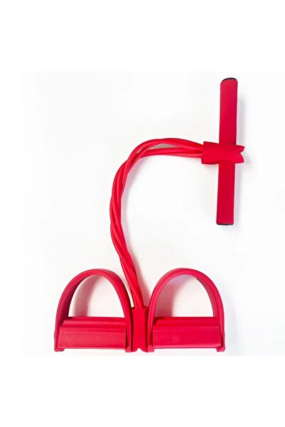 Choice مشد دواسة رباعي الأنابيب باللون الأحمر متعدد الوظائف، معدات لياقة بدني...