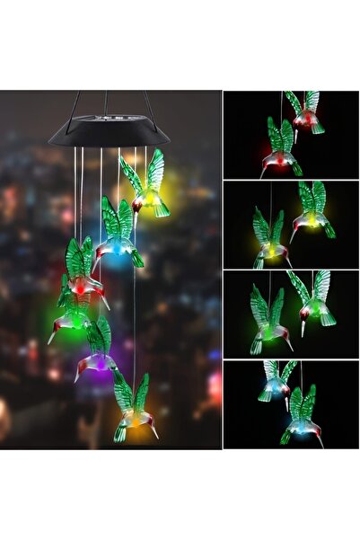 Choice 0-5 واط طائر الطنان 1 قطعة فراشة اليعسوب الطنان تغيير اللون أجراس الري...