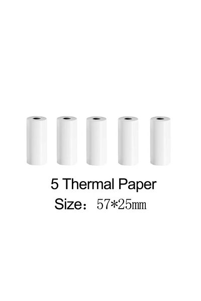 Choice 5 thermal paper Kids Camera Instant Print Gifts Toys 1080P HD Dual-Lens Selfie Digital Camera with 5