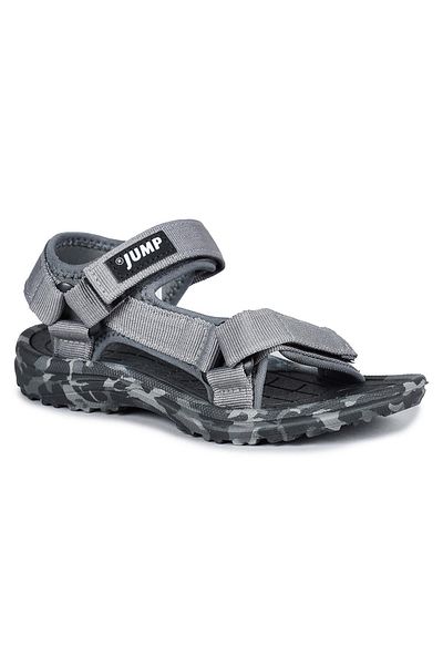 Jump 30066 Gray Unisex Children's Velcro Daily Sandals
