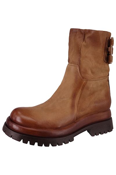 A.S.98 Damen Elegante Stiefelette DIBLA B51208-101 Braun 6285 Braun Leder