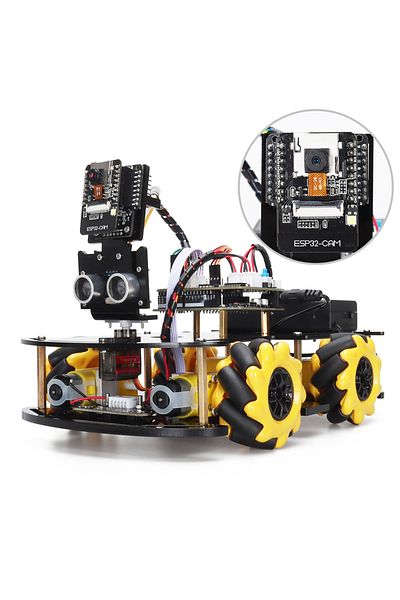 Choice App x ESP32 Cam Robotic Starter Kit For Arduino Programming with ESP32 Cam and Codes, Learning and D