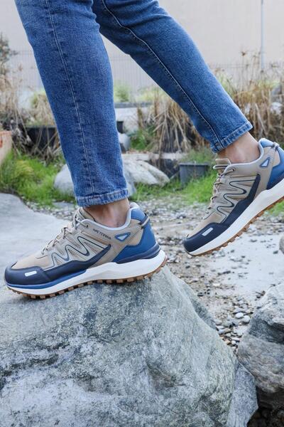 Jump 29066 Γκρι - Καφέ Ανδρικά αθλητικά παπούτσια εξωτερικού χώρου