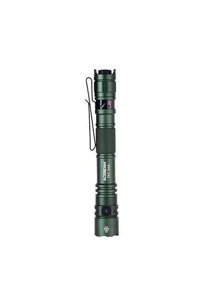 Choice rechargeable battery Green-6500k-TN ACEBEAM TAC 2AA LED flashlight 1600 lumen 181 meters portable ED