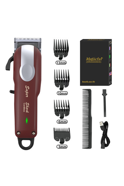 Choice ماكينة قص الشعر الاحترافية GH8052 مع بطارية ليثيوم قوية قابلة للشحن عب...