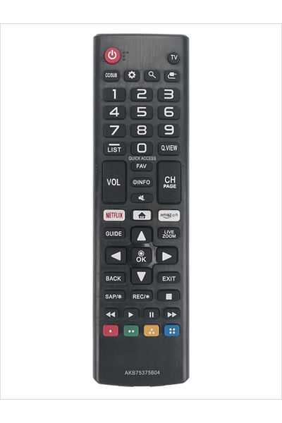 Choice Black High Quality Abs Akb75375604 Remote Control For Lg Smart Tv 433mhz