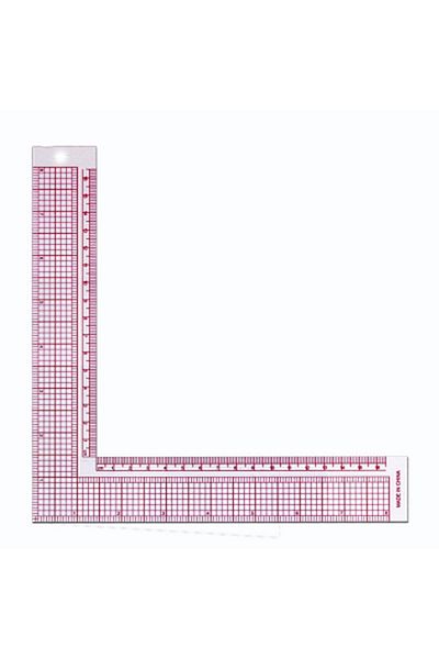 Choice Red Sewing Patchwork Quilting Ruler Plastic Garment Cutting Craft Scale Rule Drawing Supplies Sewing