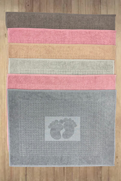 S&R Πολύχρωμες πετσέτες ποδιών 6 τεμαχίων 50x70 εκ