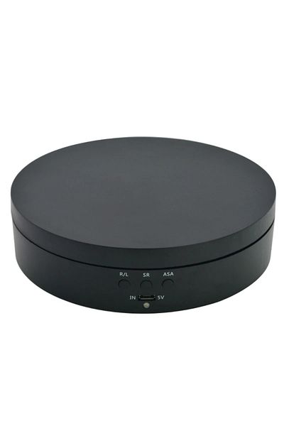 Choice Black 2 3 Speeds Electric Rotating Display Stand Turntable Mirror Photography Turntable Jewelry Hold