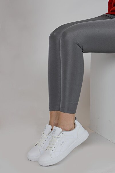 Jump 31178 White - Gray Women's Sneaker Casual Sports Shoes