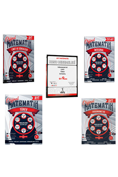 Orijinal Yayınları 2025 Orijinal Limit Türev İntegral Trigonometri Fasiküller...