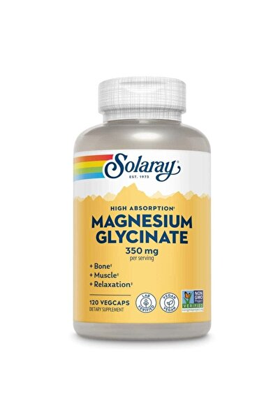 Solaray Magnesium Glycinate 350Mg Caps 120S