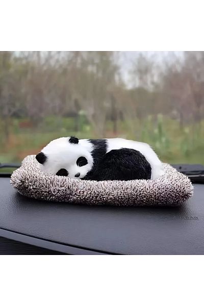 Choice 1pc Car Decor Creative Sleeping Panda Car Ornament Carbon Bamboo Charcoal Bag Air Filter Car Air Fre
