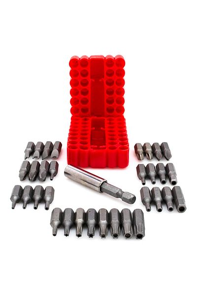 Choice 33 in 1 33 in 1 hollow screwdriver set with extension rod magnetic phillips torx screw Driver bits h