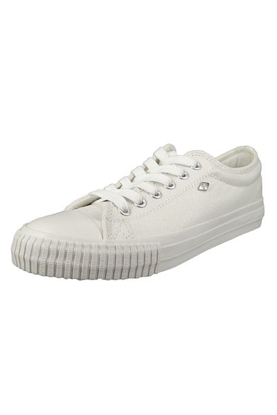 British Knights Sneaker B43-3719-01 Damen Master-LO Canvas White Weiss