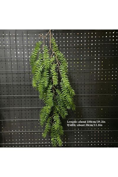 Choice Ivy Nanyangshan 1pc Artificial Hanging Green Plants Fake Rattan Wall Hanging Plastic Vine For Home G