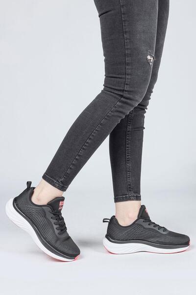 Jump 29828 Black - Salmon Pink Women's Sneaker Casual Sneakers