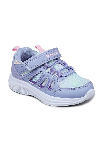 Jump 29183 Pantofi cu velcro liliac pentru fete. Tenisi casual