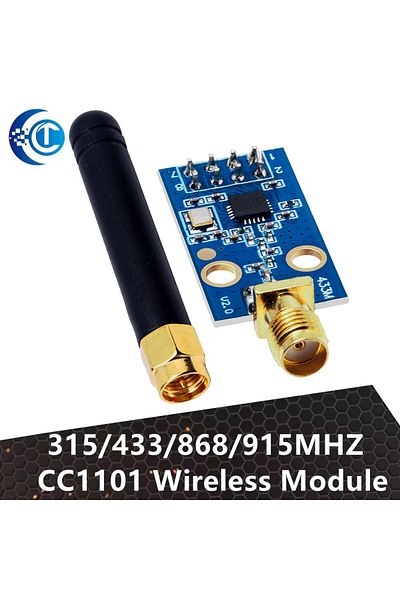 Choice 1pcs Cc1101 Wireless Module With Sma Antenna Wireless Transceiver Module For Arduino 315/433/868/...