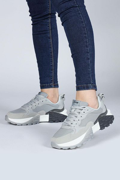 Jump 29780 Tenis de damă gri Pantofi sport casual