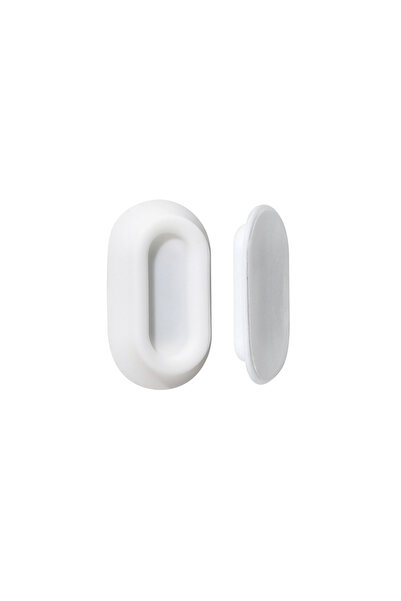 Choice S White 1pc Magnetic Remote Control Bracket, Self-Adhesive Wall Mounte...